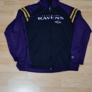 Reebok Baltimore Ravens Hoodie Mens Large